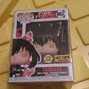 Fire Force Tamaki #983 Glow In The Dark Hot Topic Exclusive Funko Pop
